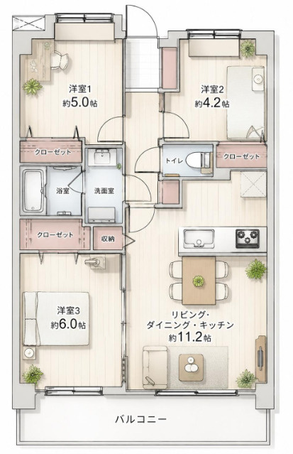 リベール武蔵中原の画像