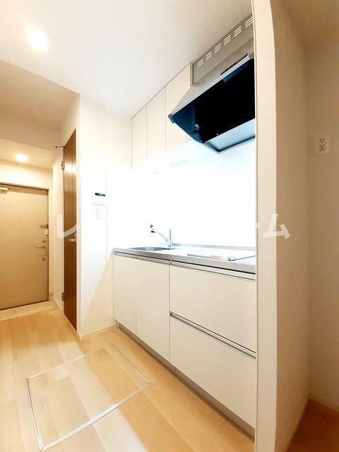 鶴ヶ島市大字五味ヶ谷のアパートのキッチン