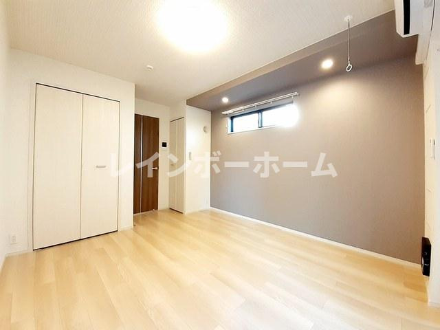 鶴ヶ島市大字五味ヶ谷のアパートの寝室