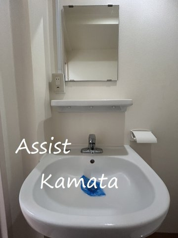 第６朝日ビルの洗面所