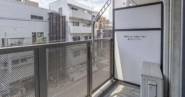 ノーブルガーデン駒込のバルコニー