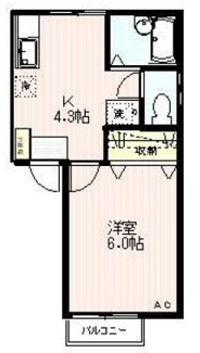 【間取り】 | ＢＡＵＨＡＵＳ・Ｆ | 間取りです。