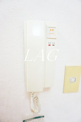 【セキュリティ】 | パークサイド・ヴィラ | インターフォンです。