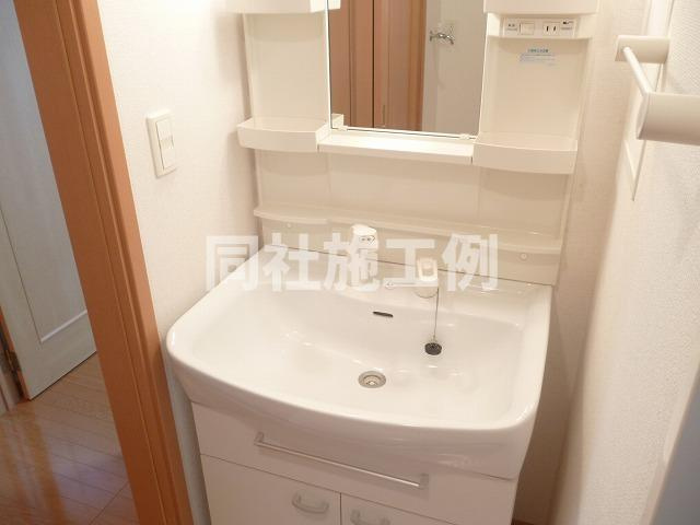 ヴィラスタシオンの洗面所