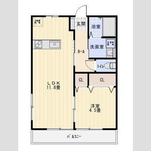 シェトワ桜ヶ丘　　刈谷市近郊の賃貸ならクラスホーム刈谷店の間取り