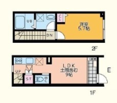 （仮称）EARTH東伏見の間取り