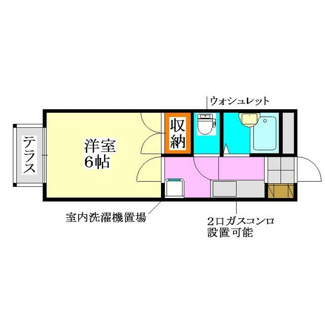 【間取り】 | パストラルハウスD棟