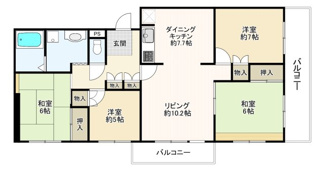 【間取り】 | ヴェルドミール新座