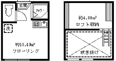 フェリスワンダーの間取り