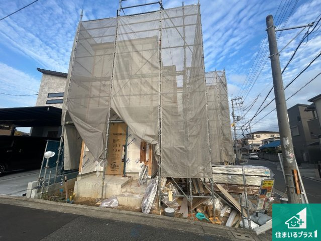 ◆堺市中区八田南之町　第2期　新築一戸建ての外観|周辺は落ち着いた街並みの住宅地！子育てがしやすい住環境です！まだ未完成ですが、現地でしかわからない事もございます。是非一度ご覧ください。