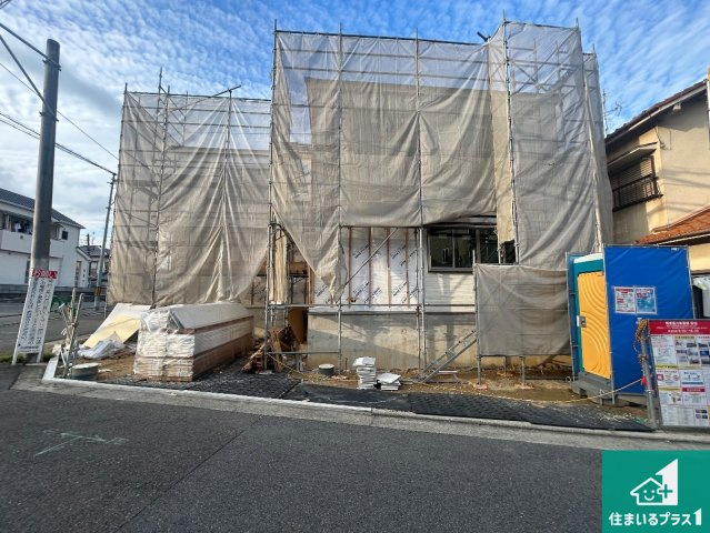 ◆堺市中区八田南之町　第2期　新築一戸建ての外観|現在はこんな感じです。完成までが待ち遠しいですね。