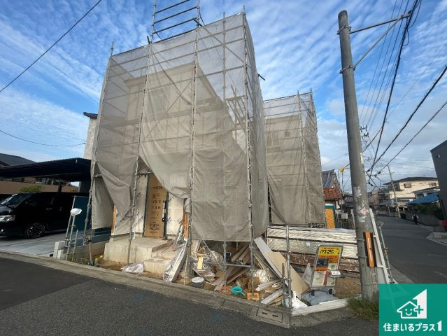 ◆堺市中区八田南之町　第2期　新築一戸建ての外観|建築中ですが現地を見ると分かる事もございますので、ぜひ一度現地をご覧ください。