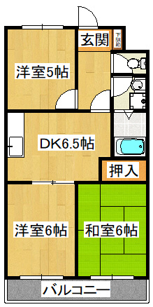 ブルームライフ市川の間取り