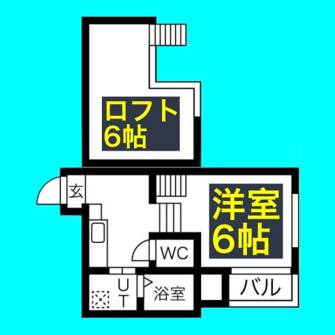 アルファ グランデの間取り