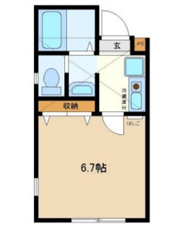 【間取り】 | シティハイツ共和A | 間取りです。