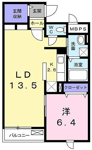 ふじみ野市上ノ原１丁目の賃貸マンションの間取り