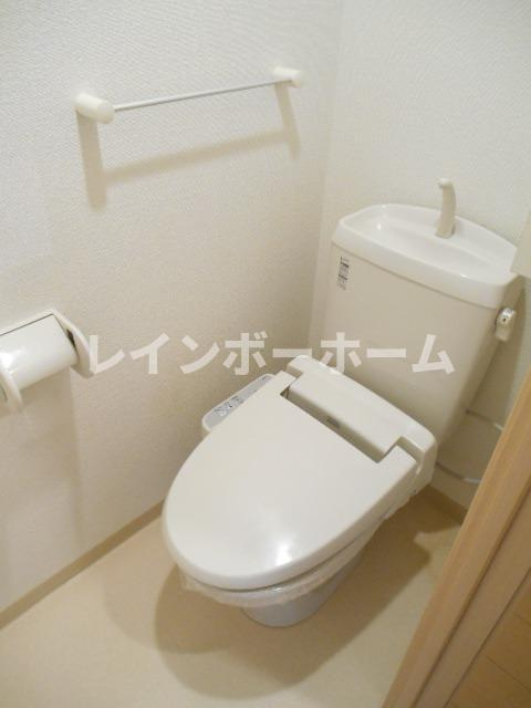 ふじみ野市上ノ原１丁目の賃貸マンションのトイレ