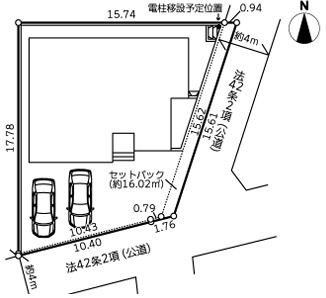 【区画図】 | ブルーライン「仲町台」新築分譲