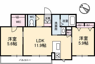 レジェンド　Ｎの間取り