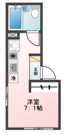 文京区本駒込４丁目のアパートの間取り