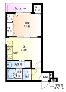 【間取り】 | フジパレス西宮甲東園Ⅱ番館