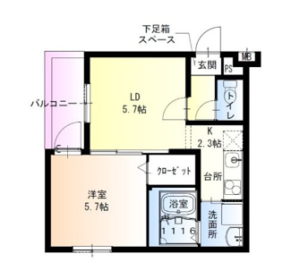 【間取り】 | フジパレス西宮甲東園Ⅱ番館