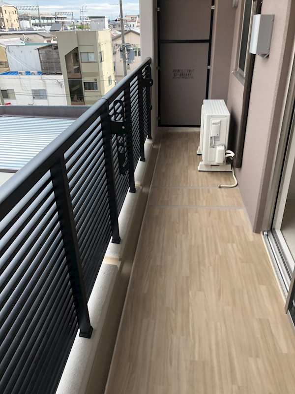 メゾンノワールのバルコニー