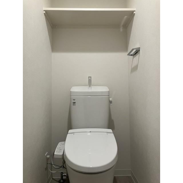 京都市南区唐橋経田町の賃貸マンションのトイレ
