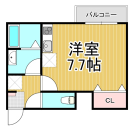AILE南塚口5の間取り