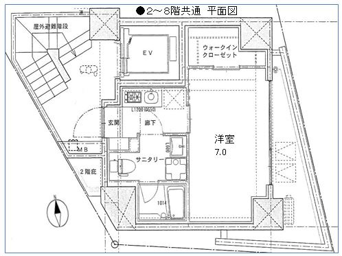 外苑キリンビルの間取り|外苑キリンビル