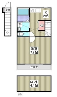 【間取り】 | リュミエ西馬込 | 間取りです。