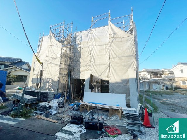 ■豊中市熊野町　第1期　新築一戸建ての外観|現在建築中！落ち着いた街並みで新生活を始めることが出来そう！周辺の物件も併せてご紹介させて頂きます！