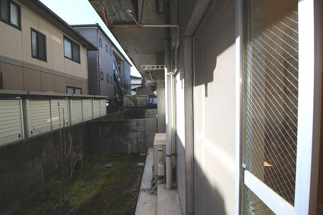 ハイツAの庭|お庭も活用できます