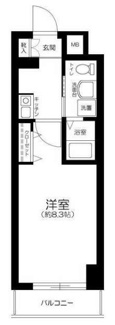 【間取り】 | グリフィン川崎・西口 | 間取りです。