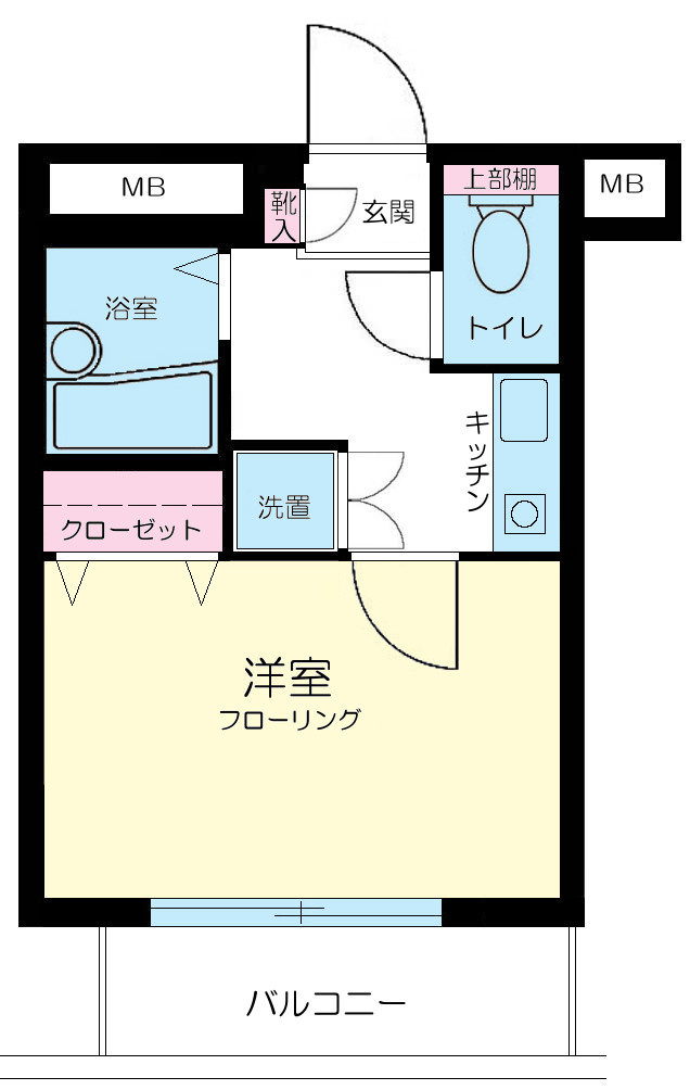 シンシア蒲田ステーションプラザの間取り|間取り