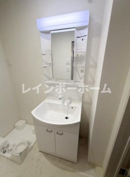 KEIAI RESIDENCE 北越谷Ⅱの独立洗面台