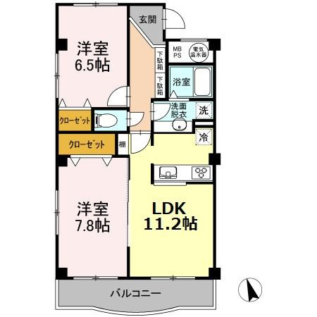 モ・ルランの間取り