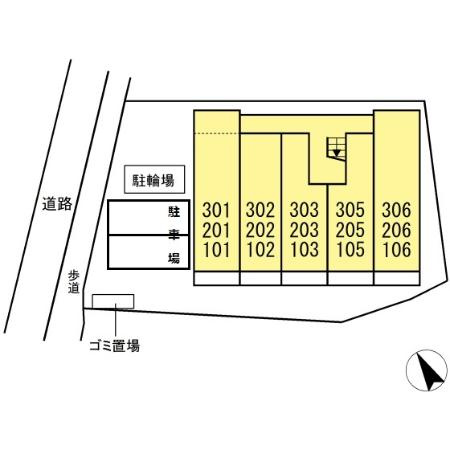 D Paina Takakuraの区画図