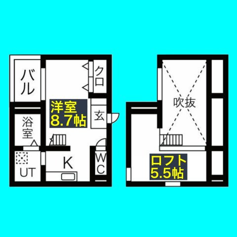 ベーネ日比野の間取り