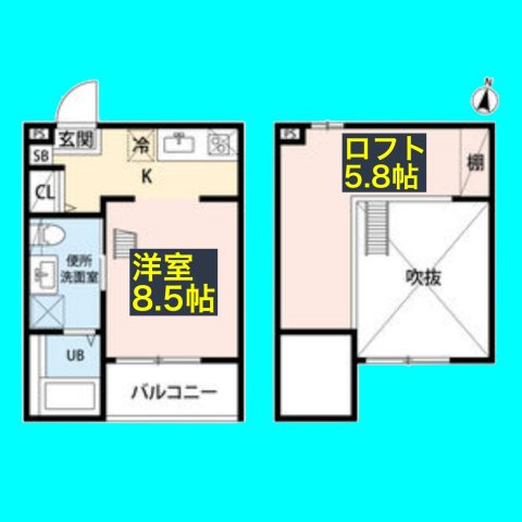 KAHALE小本(カハレコモト)の間取り