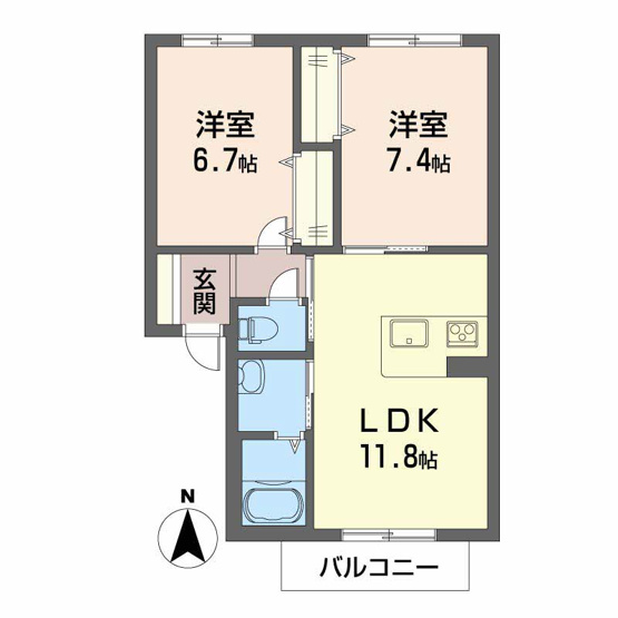 【間取り】 | シャーメゾン千鳥