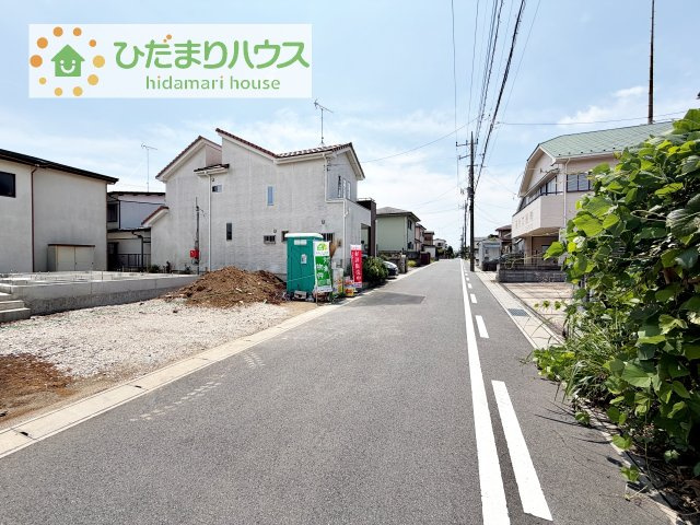 【前面道路含む現地写真】 | 牛久市上柏田第9　新築戸建 | 7月31日撮影