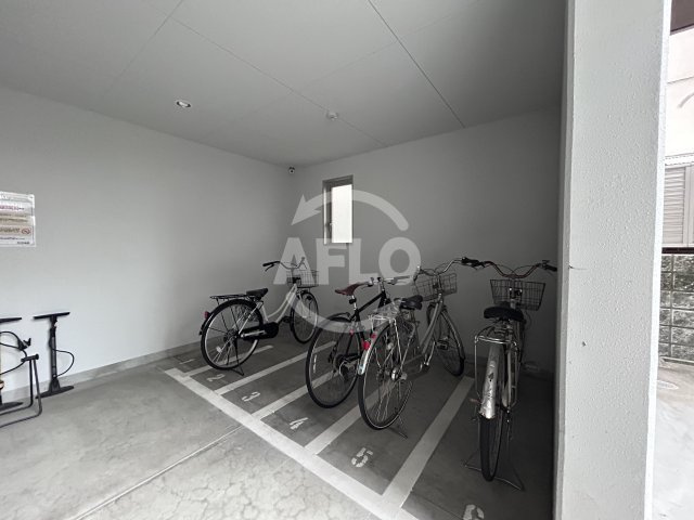 パークヒルズ新大阪willのその他共用部分|パークヒルズ新大阪will　駐輪場