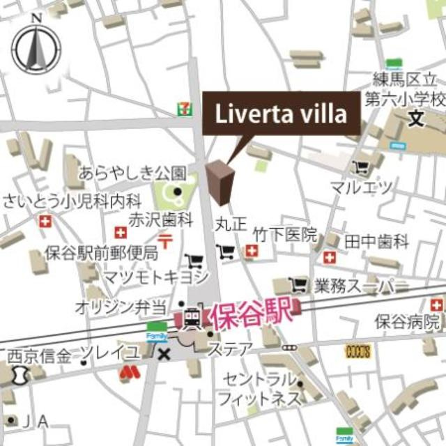 Ｌｉｂｅｒｔａ　ｖｉｌｌａの地図