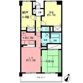 【間取り】 | バルコンブラン淵野辺(バルコンブランフチノベ)