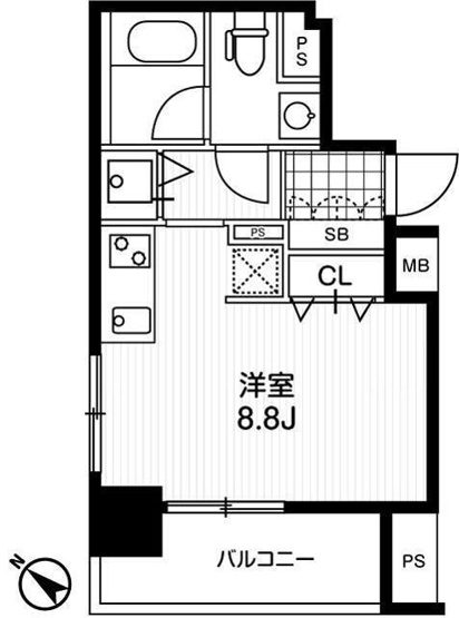 【間取り】 | アーバンフラッツ町田