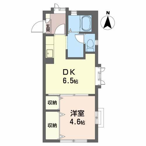 ディアス田園 Ｆの間取り