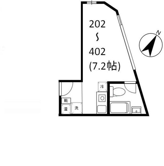 【間取り】 | ＣＯＣＯＦＬＡＴ笹塚