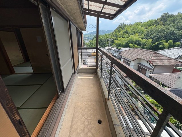 錦織南2丁目戸建のバルコニー
