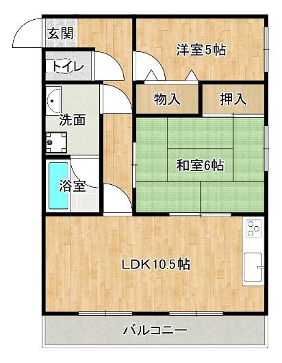 シティコート西明石の間取り